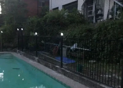 pool fence with lights Beverly Hills NSW