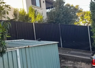 raked fence installation St George