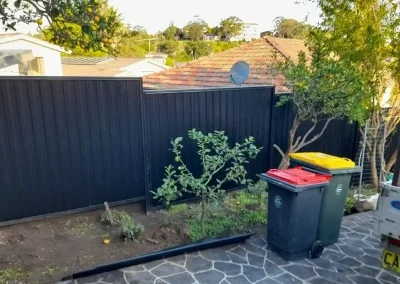 stepped fence St George