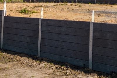 concrete sleeper retaining walls St George