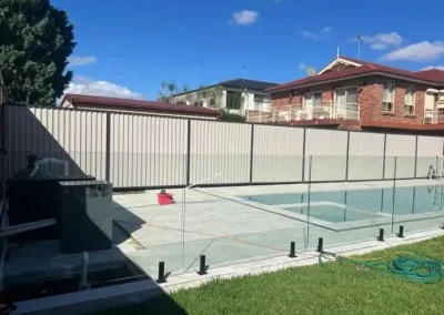 colorbond pool fencing in Mortdale